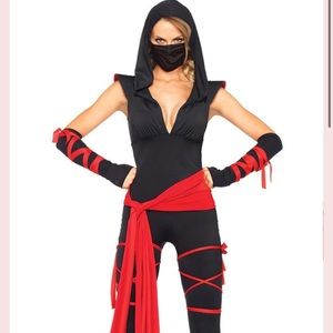 Sexy Deadly Ninja Womens Halloween costume size M